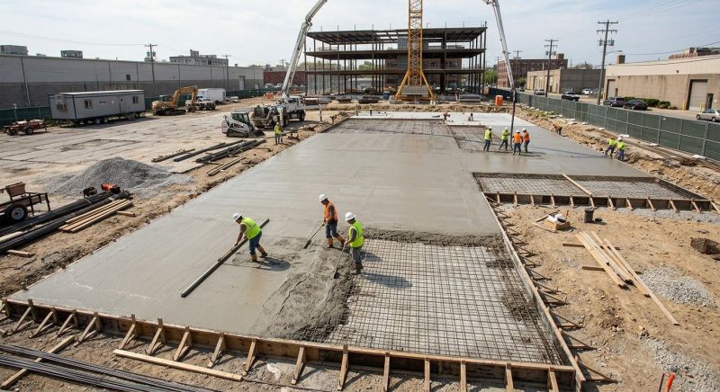 Commercial Slab Installation in Clermont, FL