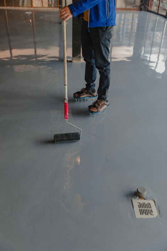 Epoxy Garage Flooring Installation in Greensboro, NC