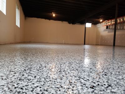Basement Floor Epoxy Service in Charlotte, NC