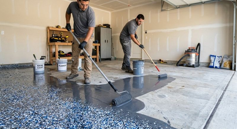 Epoxy Floor Coating Service in Woodbridge, VA