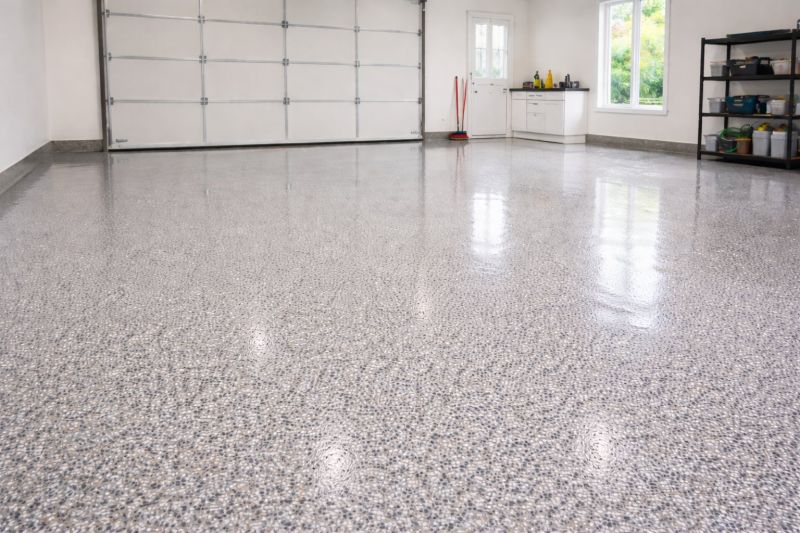 Epoxy Garage Flooring Installation in Fairfax, VA
