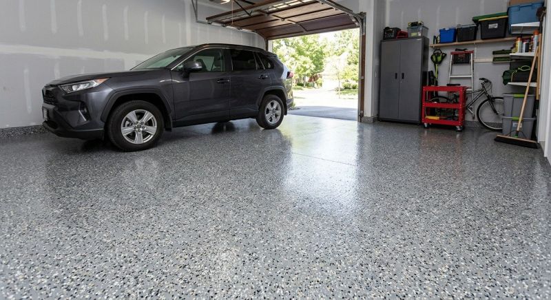 Garage Floor Epoxy Installation in Alexandria, VA