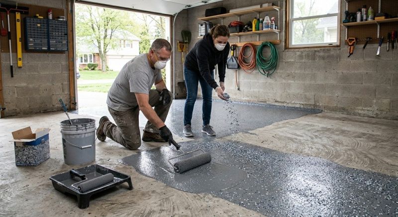 Garage Floor Resurfacing in Alexandria, VA