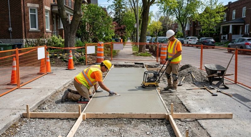 Sidewalk Construction in Salt Lake City, UT