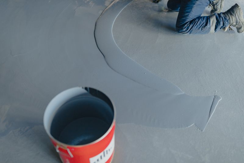 Speckled Garage Floor Painting in Greenville, SC